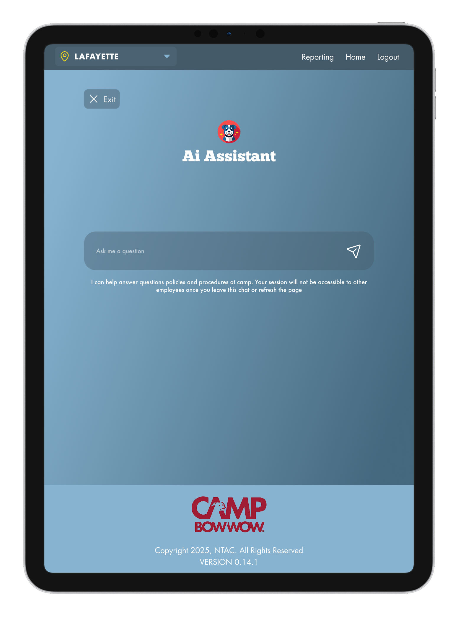 cbw ai assistant screenshot ipad